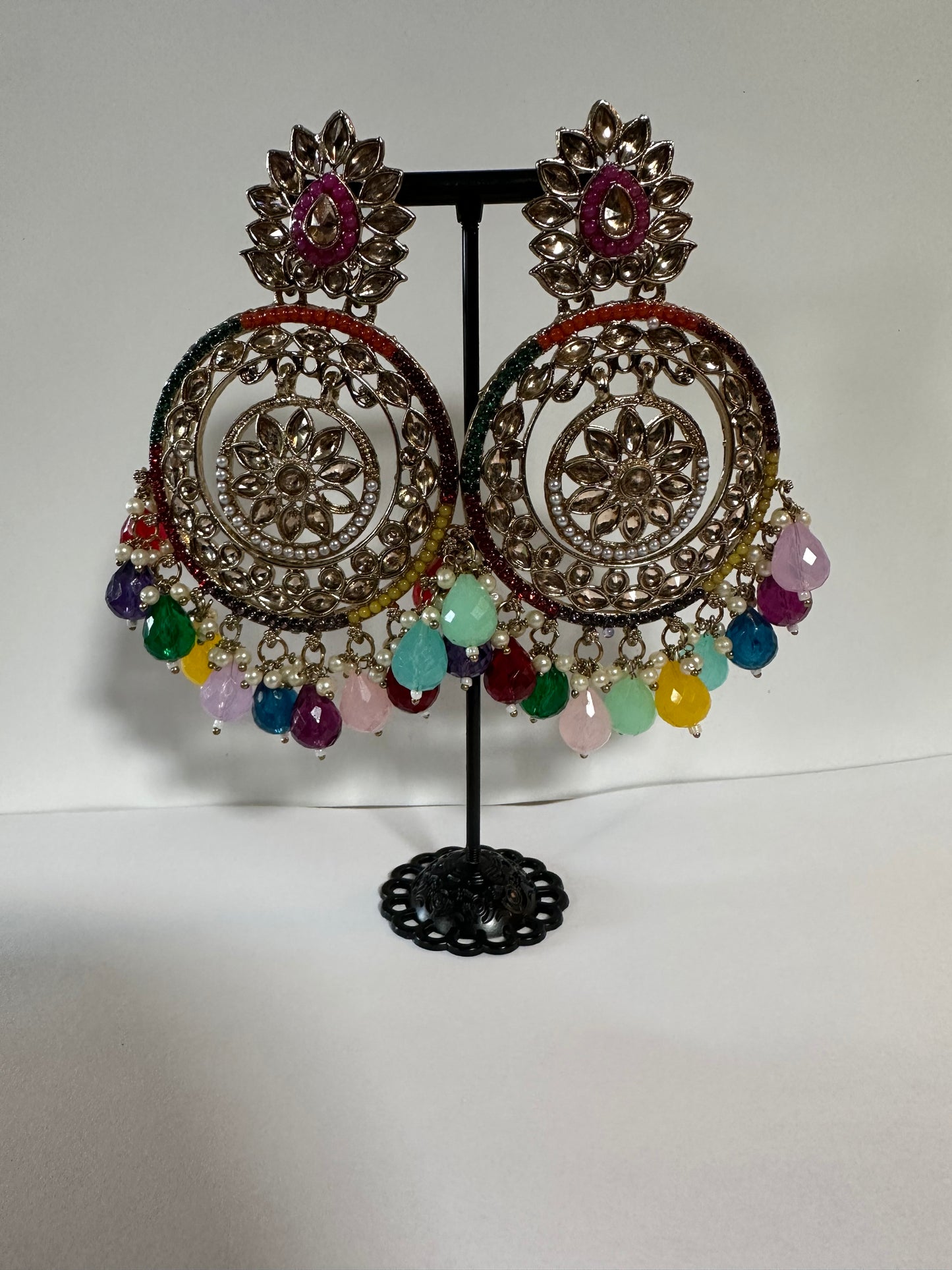 Multicolor earrings