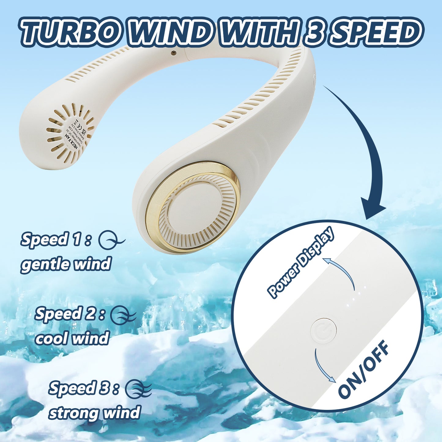 Halterneck Fan, A Convenient Portable Fan