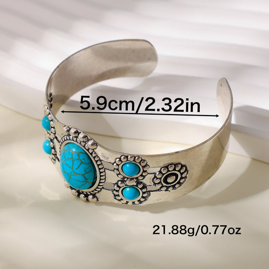 Simple Fashion Oval Pattern Bracelet