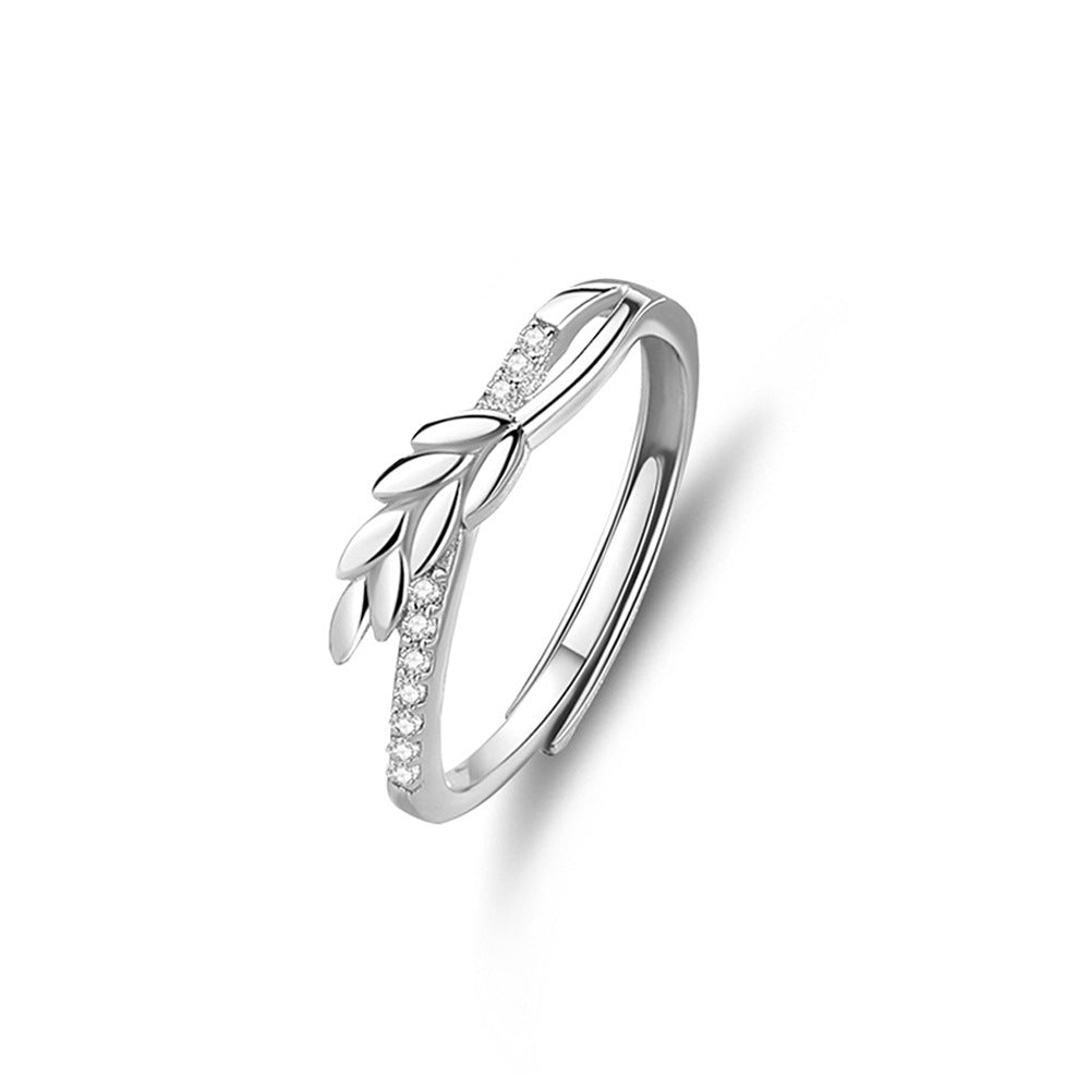 Original Design High Sense S925 Silver Couple Ring