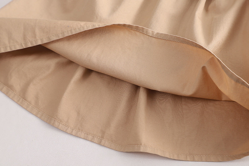 Bear Brother Short Sleeve Strap Kids Clothes Two-piece Suit