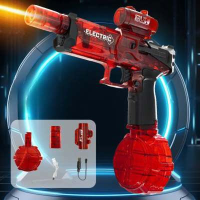 Fire Rat Electric Water Pistol Cool Light Cool Light Full Automatic Water Spray Gun Summer Toy Sports Entertainment Children Gifts AC223