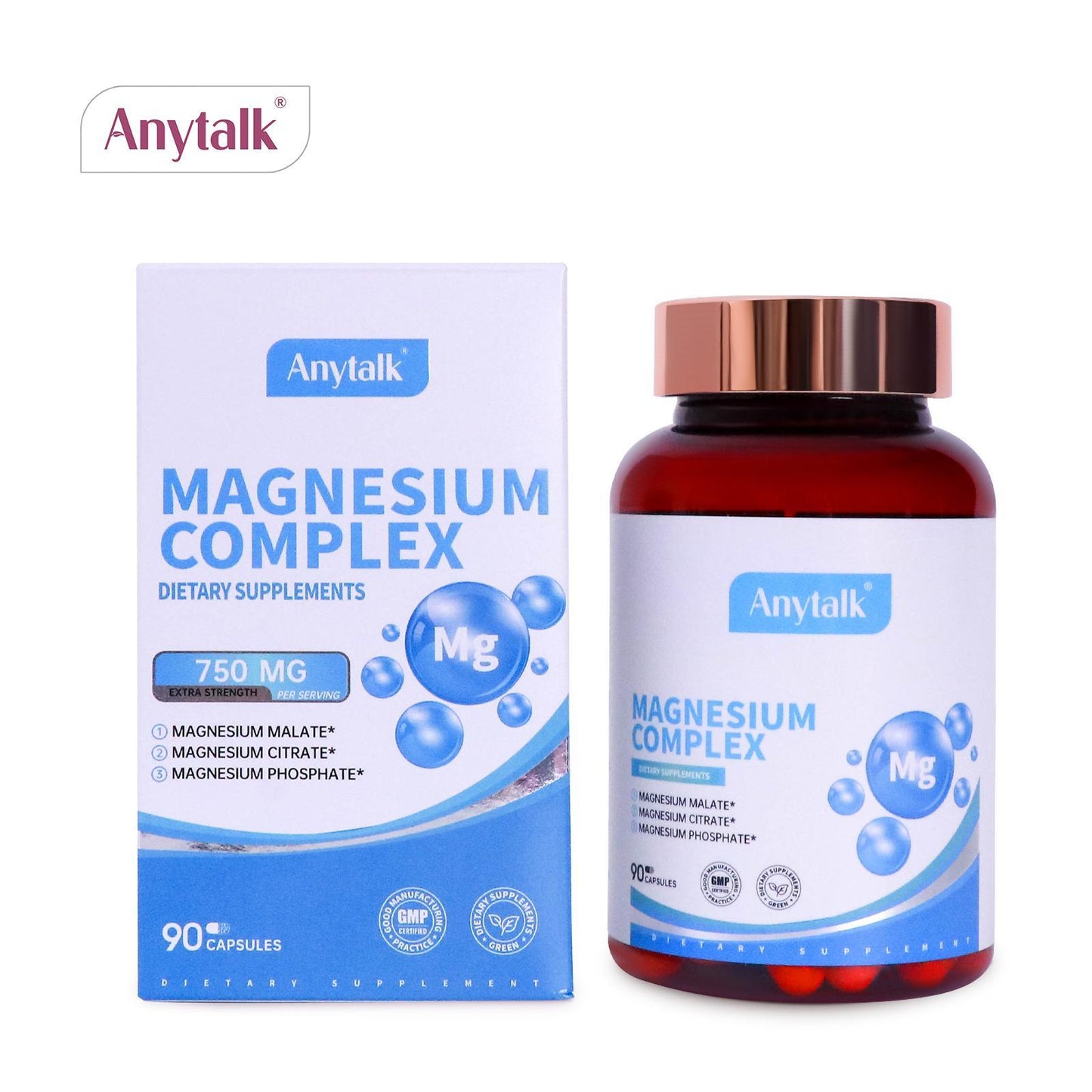 500 Mg Magnesium Complex Supplement