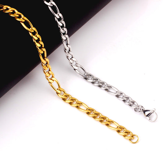 Fashion Hip Hop Personality Stainless Steel Cuban Link Chain