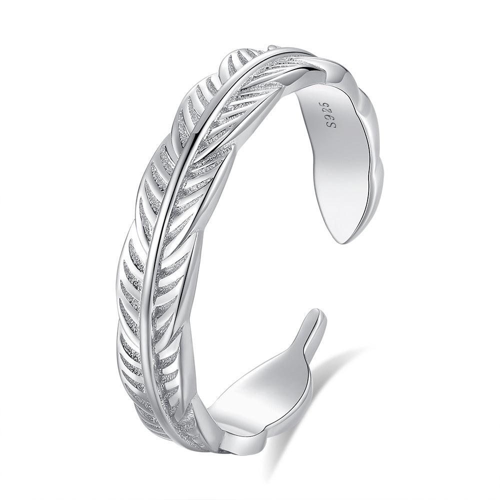 Original Design High Sense S925 Silver Couple Ring