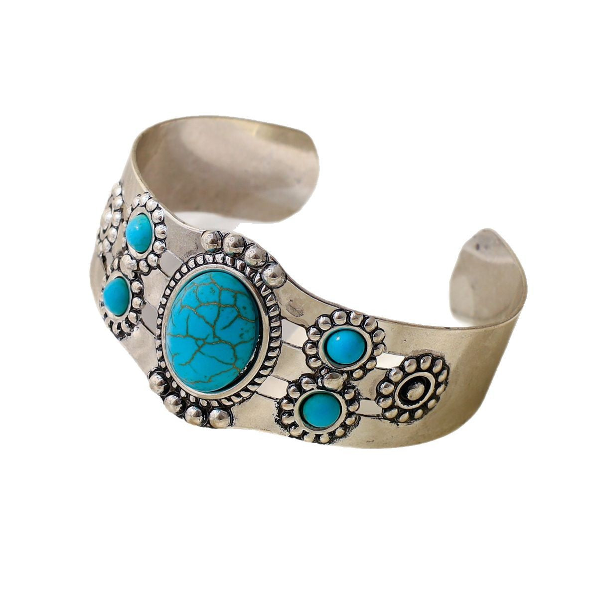 Simple Fashion Oval Pattern Bracelet