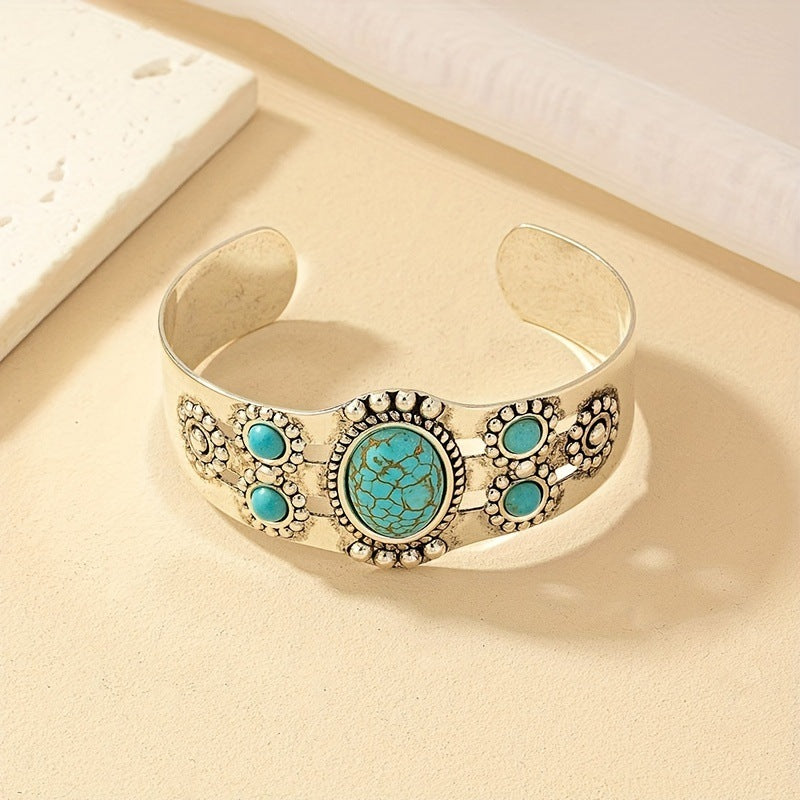 Simple Fashion Oval Pattern Bracelet