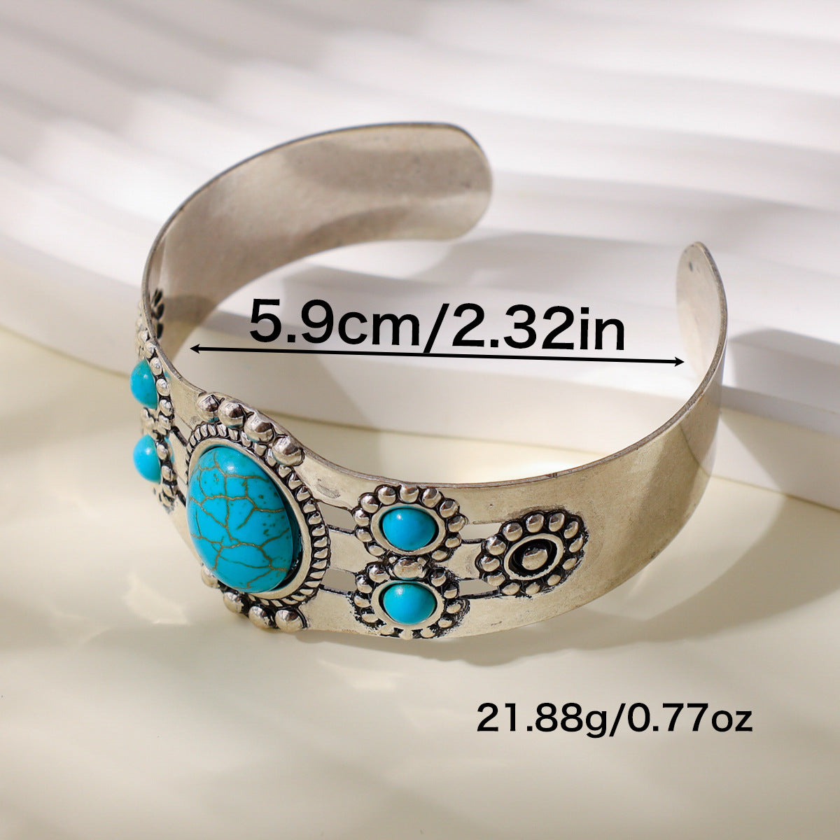 Simple Fashion Oval Pattern Bracelet
