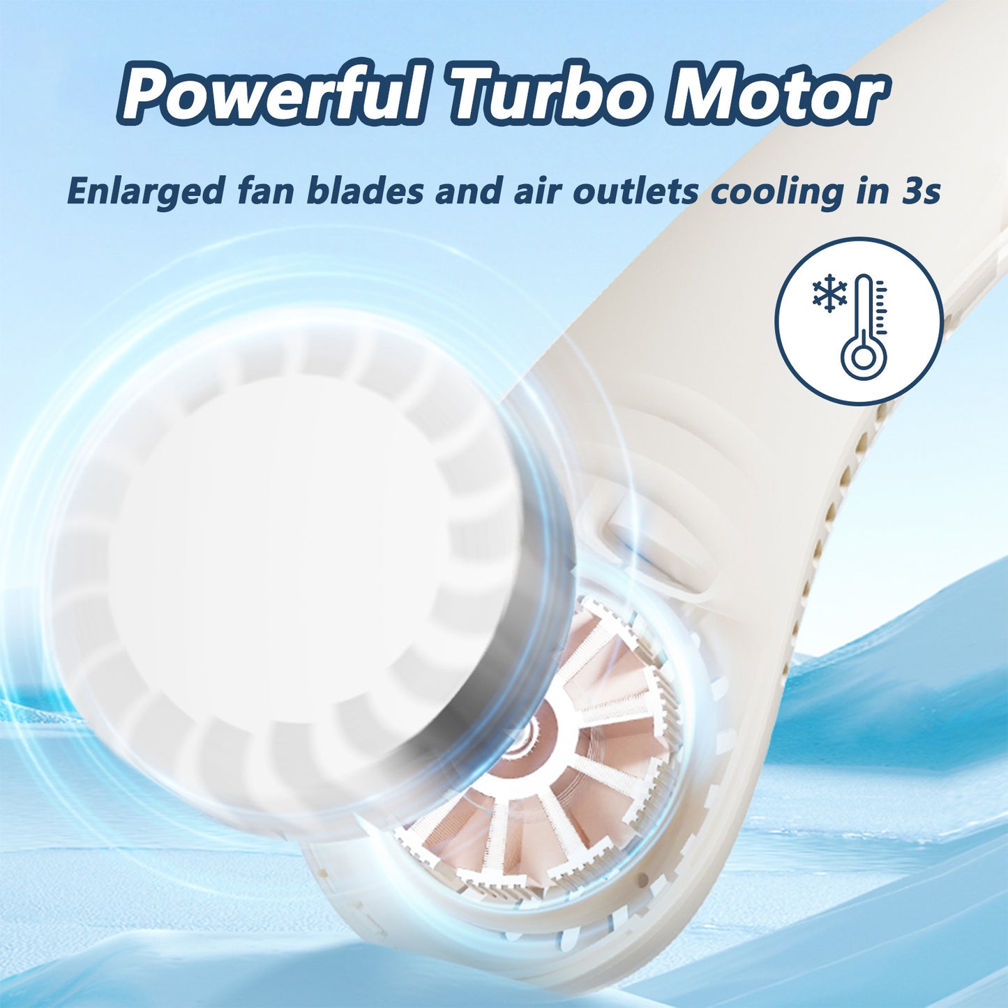 Halterneck Fan, A Convenient Portable Fan