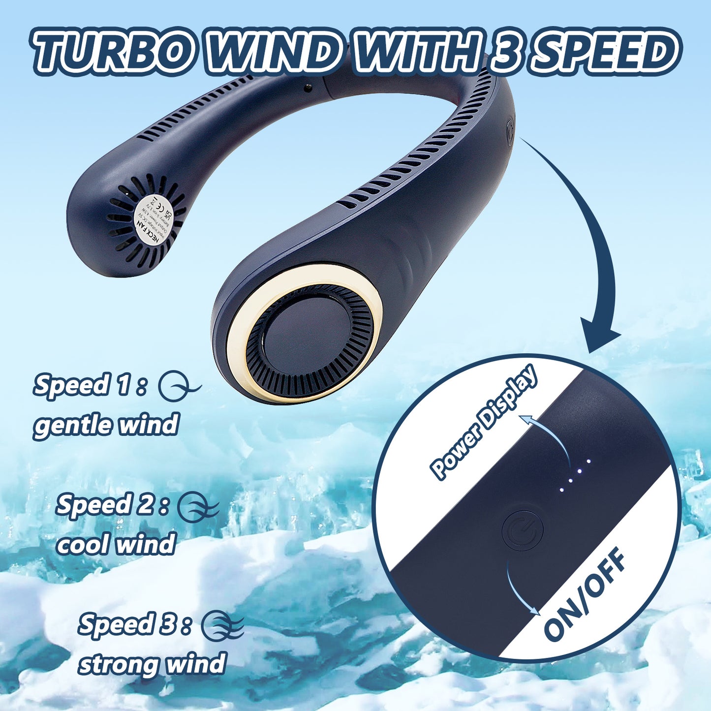 Halterneck Fan, A Convenient Portable Fan