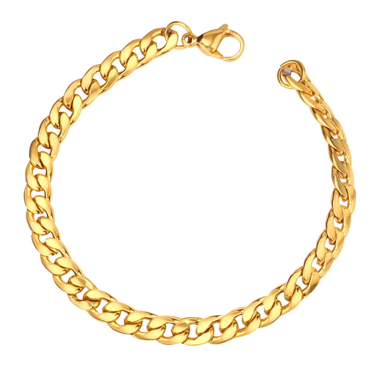 Fashion Hip Hop Personality Stainless Steel Cuban Link Chain